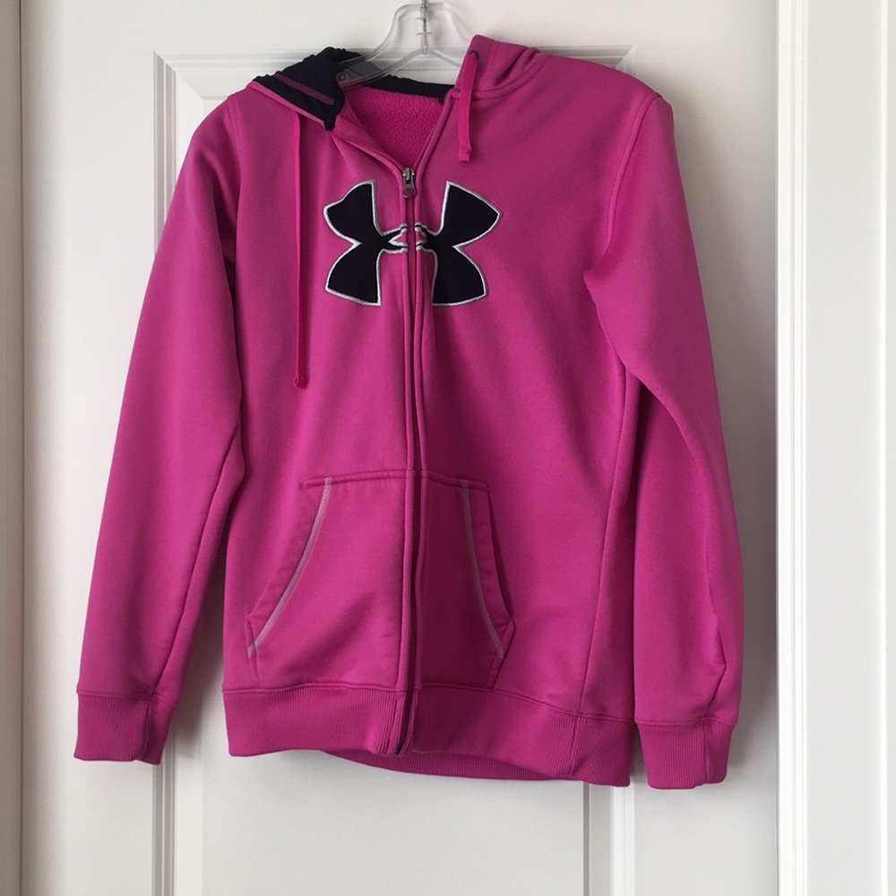 Pink zip up